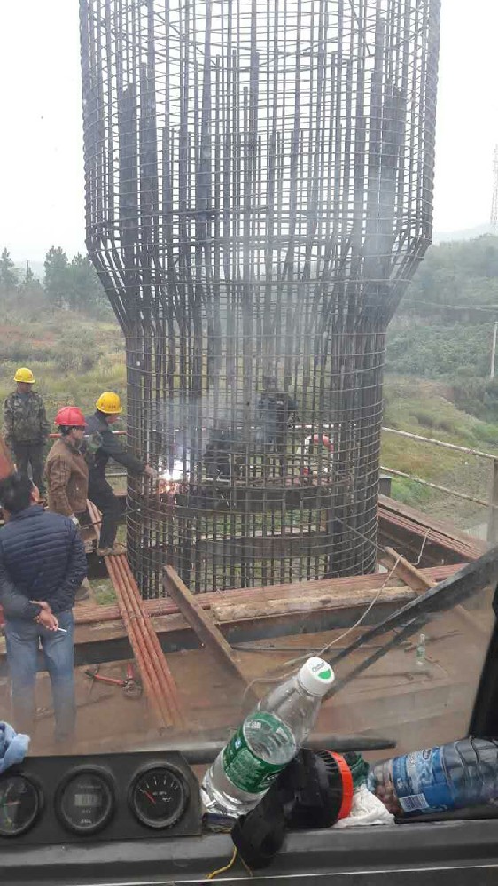 益婁高速公路11標漣水大橋11-4樁基施工